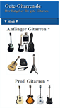 Mobile Screenshot of gute-gitarren.de